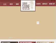 Tablet Screenshot of cornerstonecolumbus.com